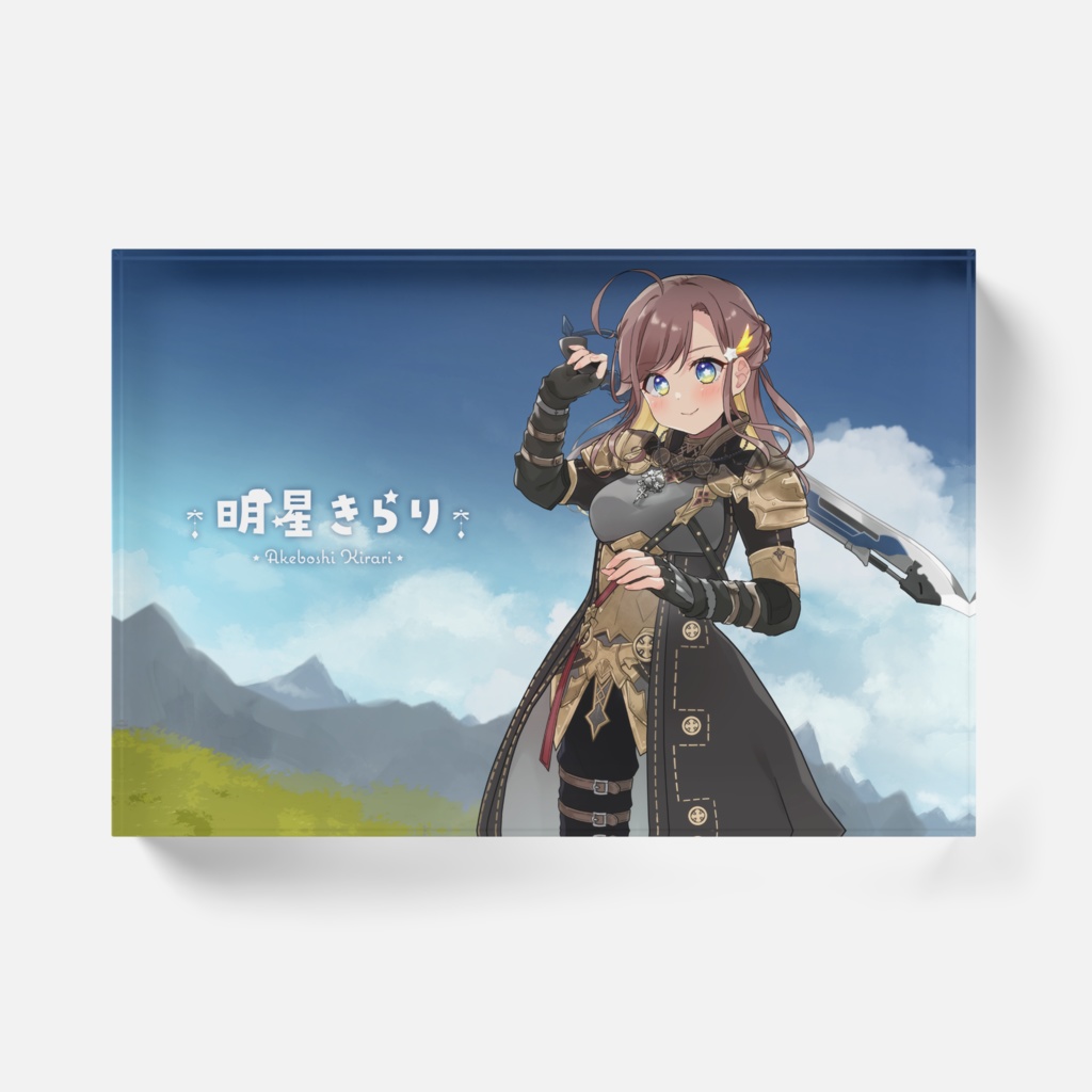 3周年記念グッズ アクリルブロック ver2