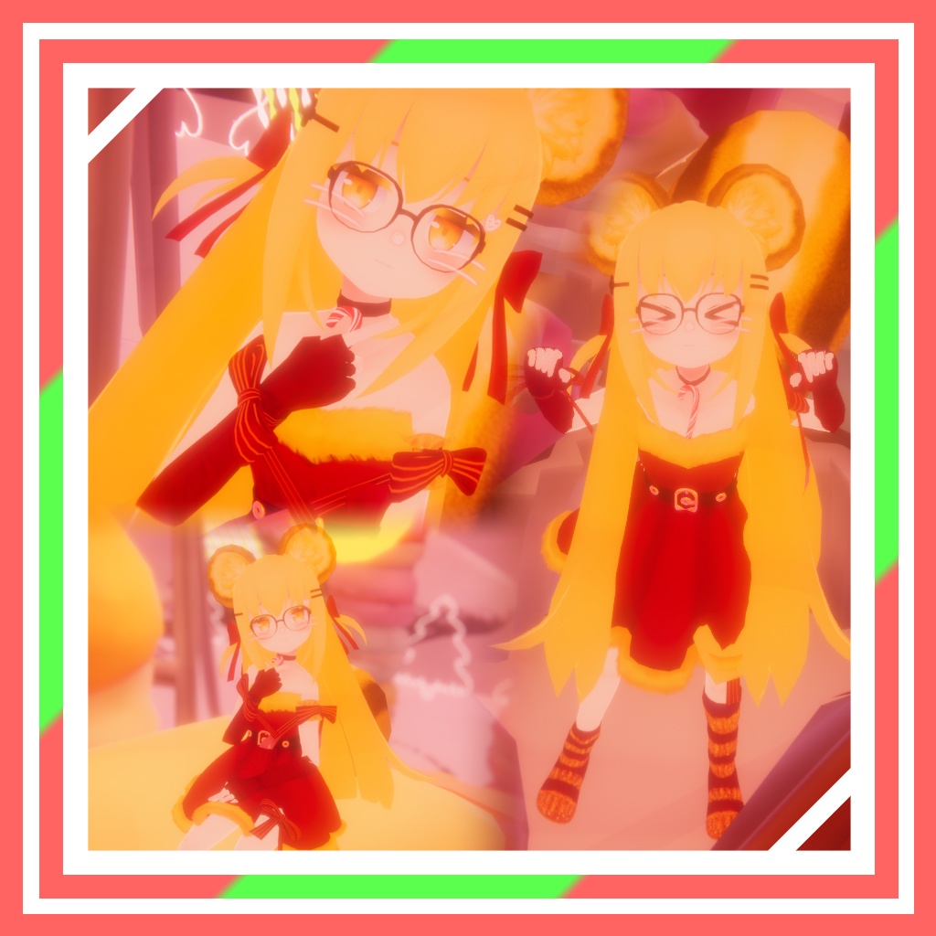 ノナちゃんのクリスマス·ドレス / Nona's Christmas Dress