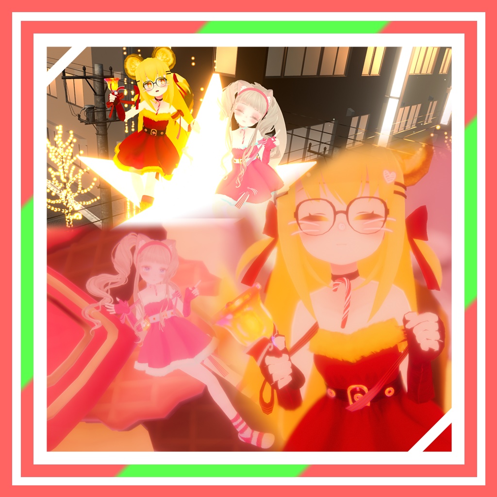 ノナちゃんのクリスマス·ドレス / Nona's Christmas Dress