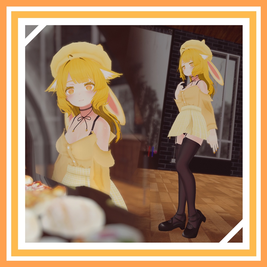 桔梗 & 舞夜 マンゴーツーピース / Kikyo & Maya Mango TwoPiece