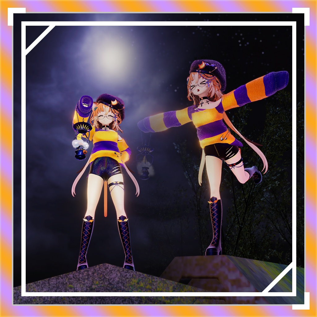 チセハロウィンムーンライトニット / Chise Halloween Moonlight Knitwear