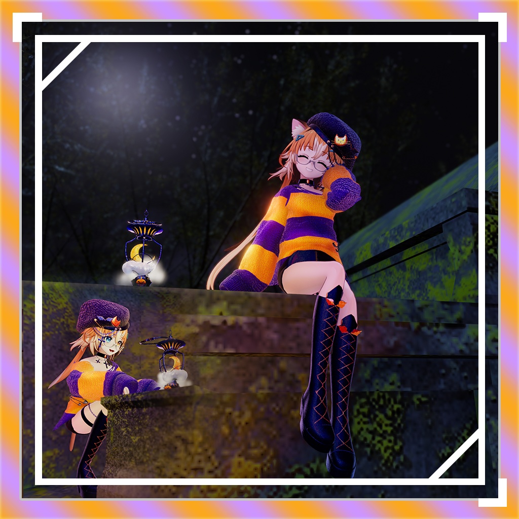 チセハロウィンムーンライトニット / Chise Halloween Moonlight Knitwear