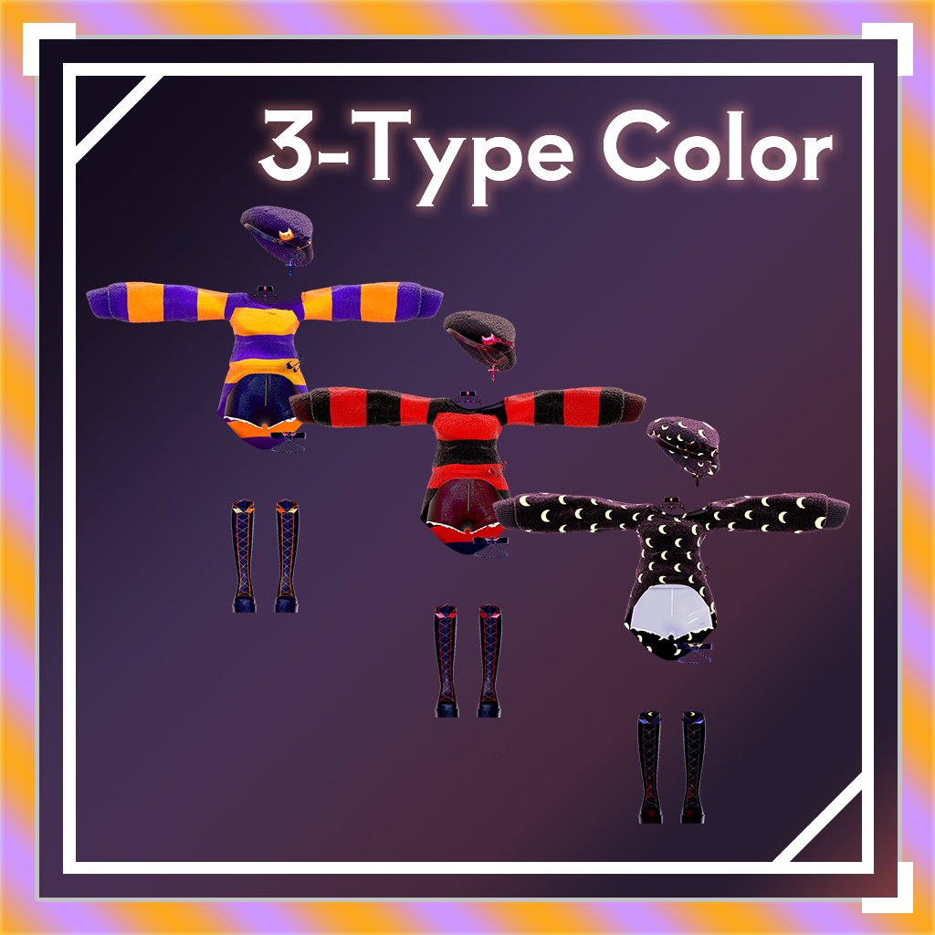 マヌカハロウィンムーンライトニット / Manuka Halloween Moonlight Knitwear