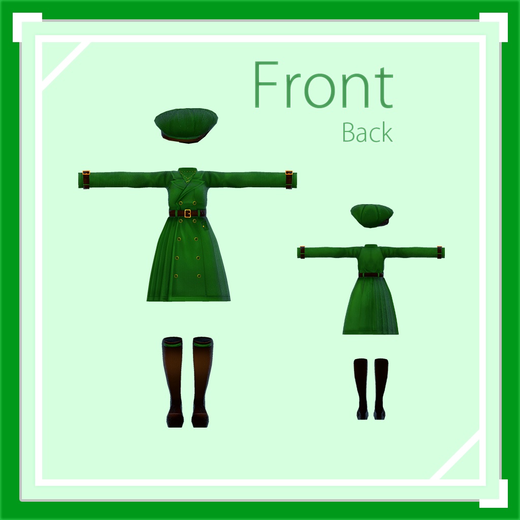 トレンチコート(愛莉, マヌカ) / Trench Coat(Airi, Manuka)