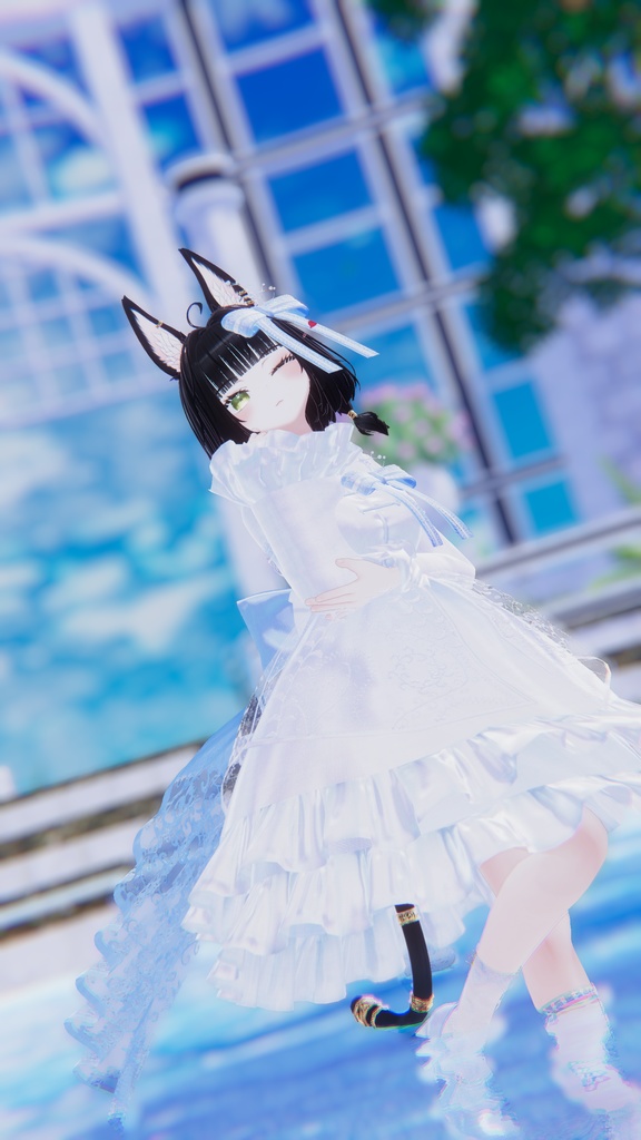 【7アバター対応】 キシャチャイナ·ロリータ·ドレス / Kisha China Lollita Dress