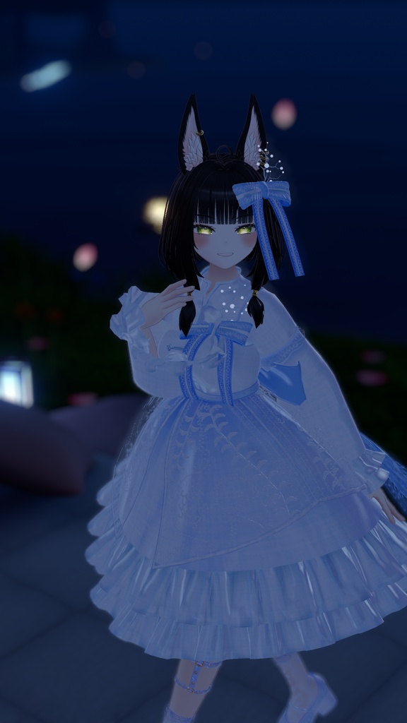 【7アバター対応】 キシャチャイナ·ロリータ·ドレス / Kisha China Lollita Dress