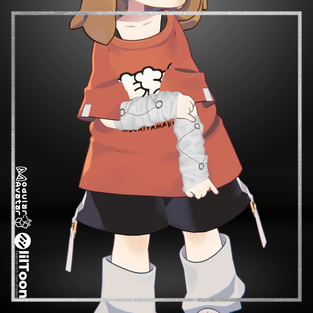 【VRChat想定】ArmWarmer