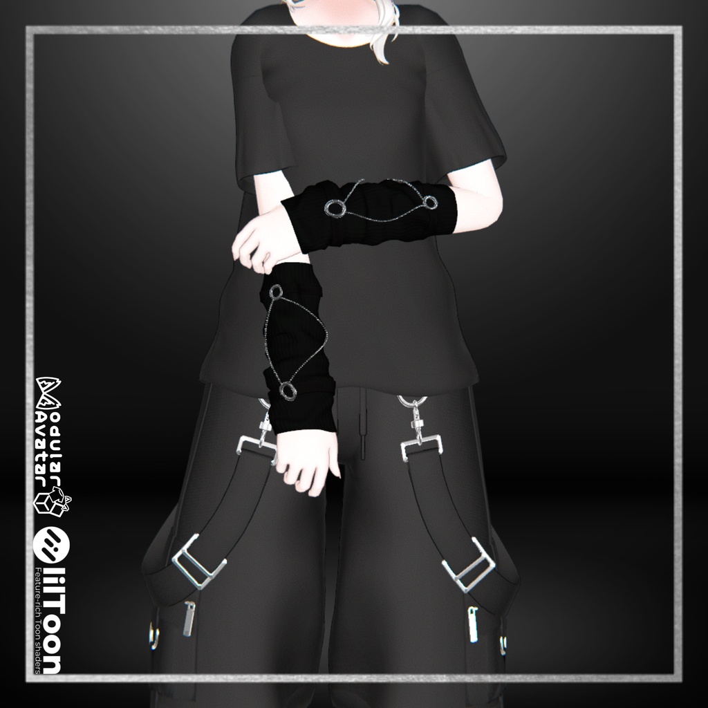 【VRChat想定】ArmWarmer