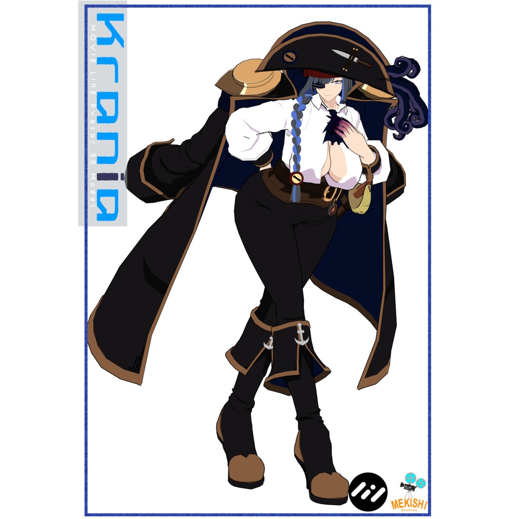 VRChat想定 3Dアバター「Krania/クラニア」