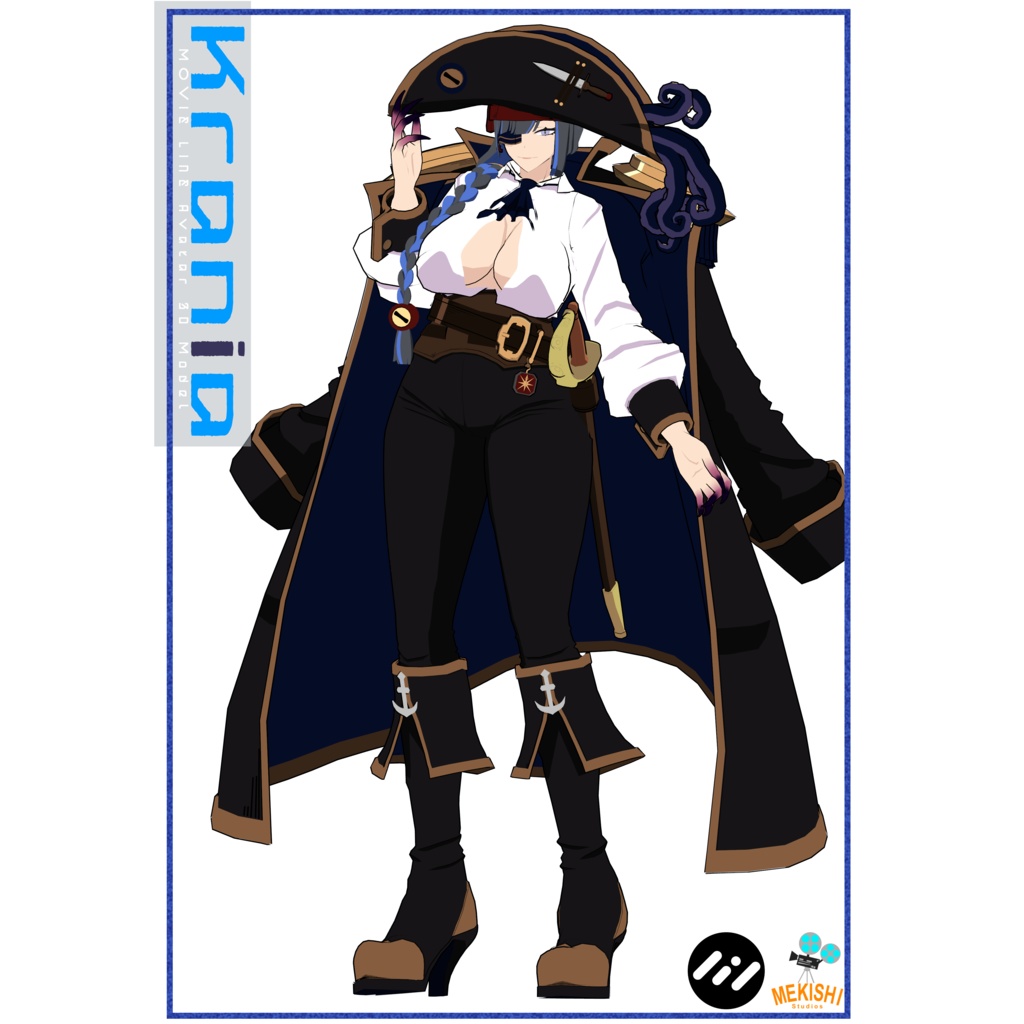 VRChat想定 3Dアバター「Krania/クラニア」