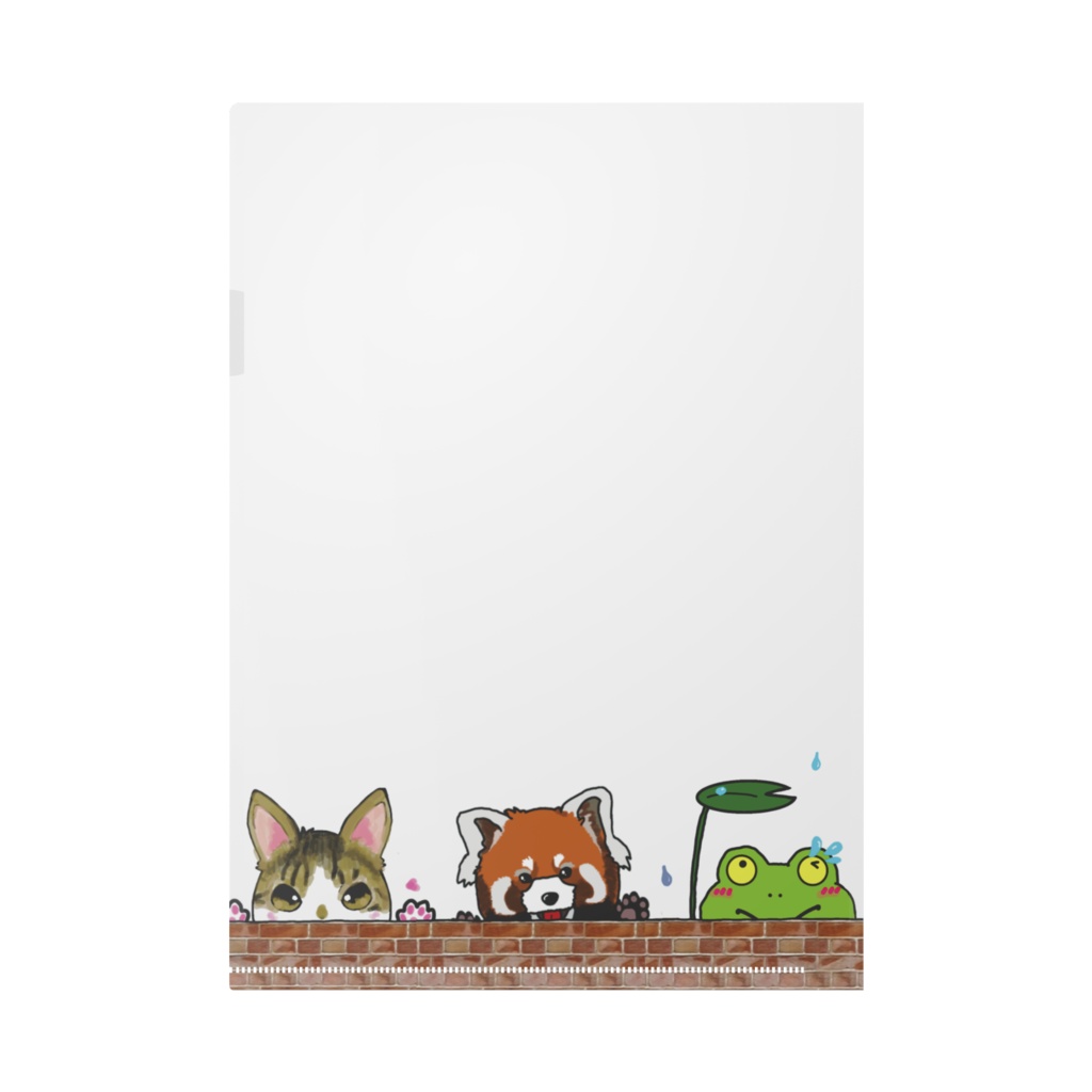 プレゼント企画用クリアファイル