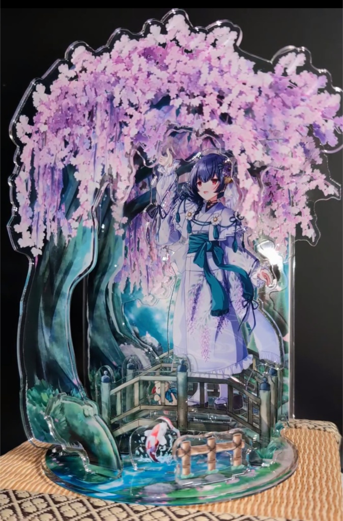 杜野凛世 二次創作アクリルジオラマ