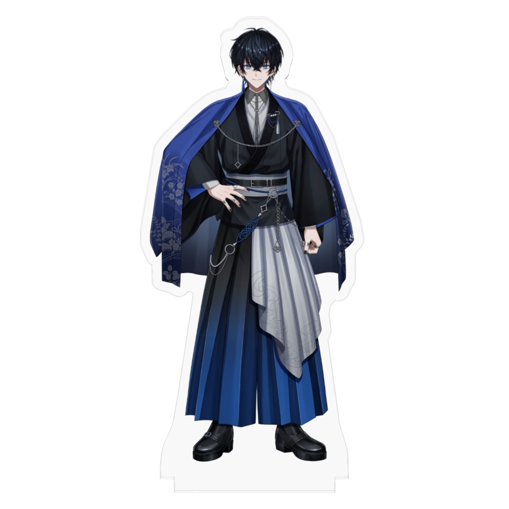 夕霧かるとアクリルフィギュア(立ち絵)100×100mm