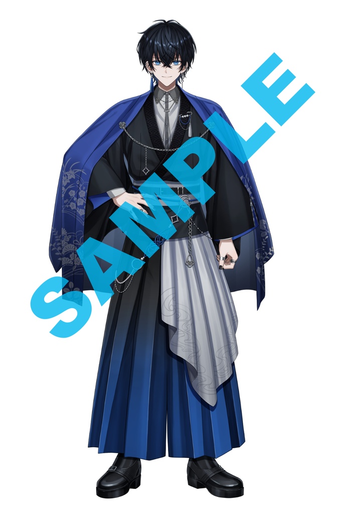 夕霧かるとアクリルフィギュア(立ち絵)100×100mm