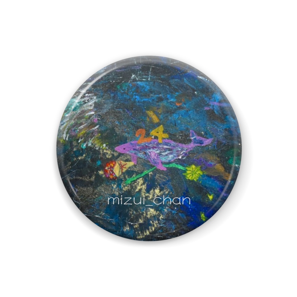 Mizu_chan Design缶バッジ⑪
