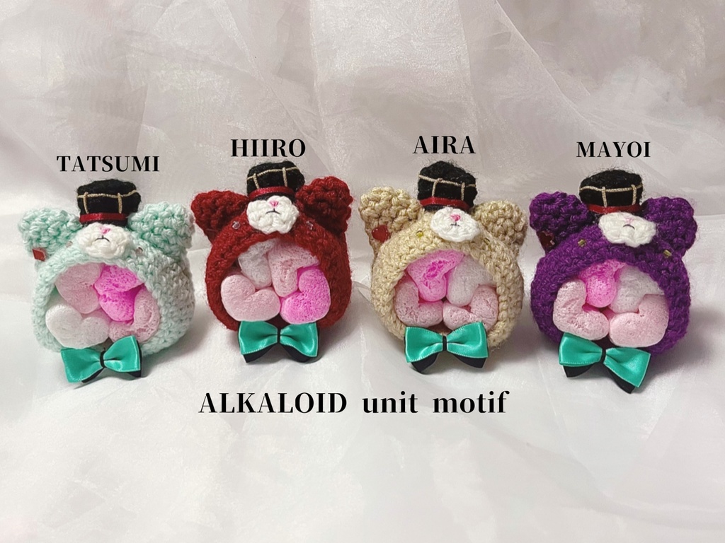 ALKALOIDユニット衣装モチーフおまんじゅう着ぐるみ