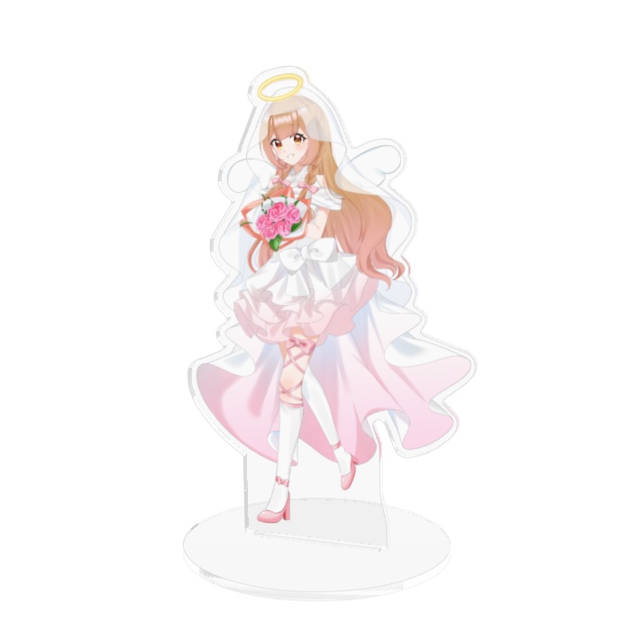 受注生産/5周年記念アクリルスタンド 花嫁天使👼