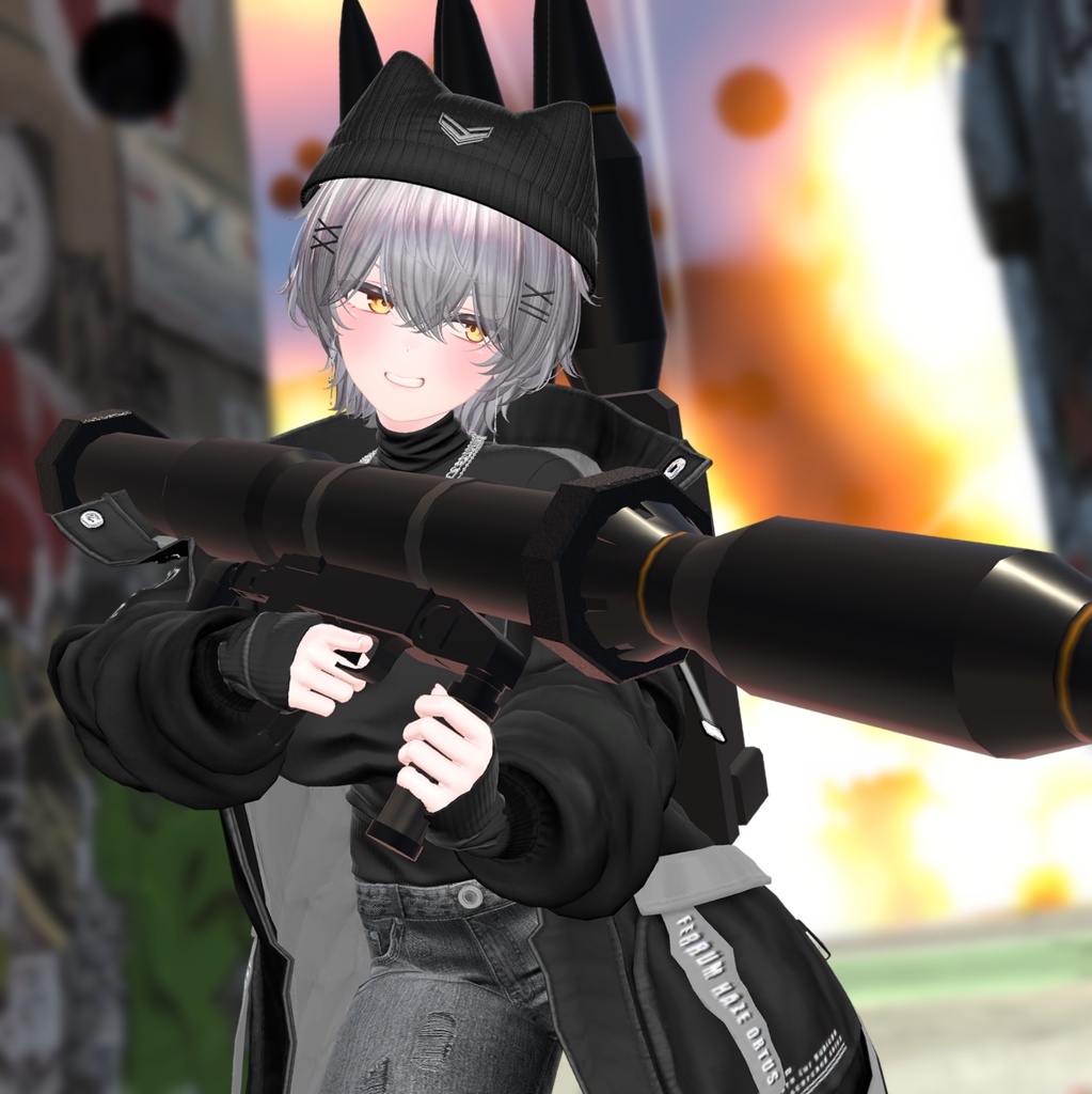 【VRC想定】エアバーストロケットランチャー