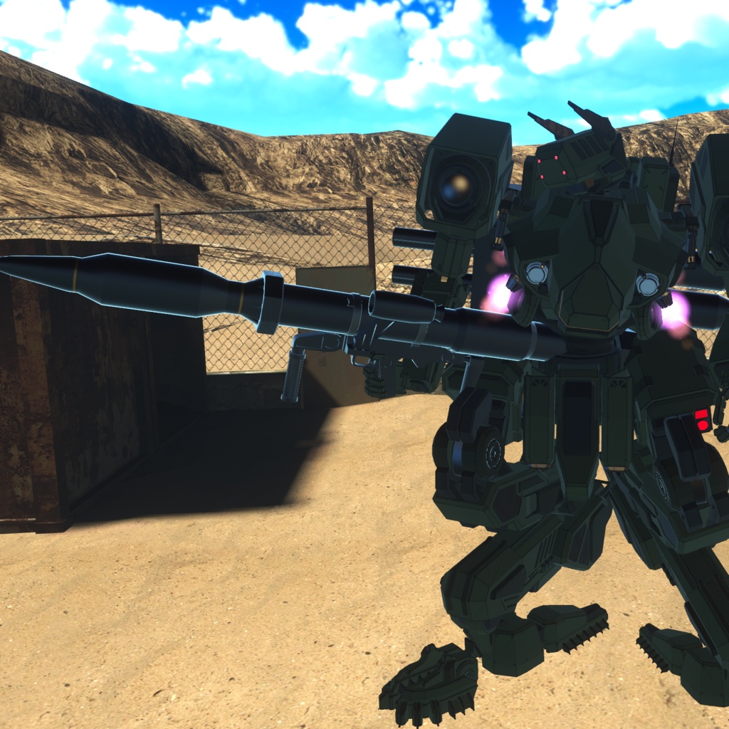 【VRC想定】エアバーストロケットランチャー