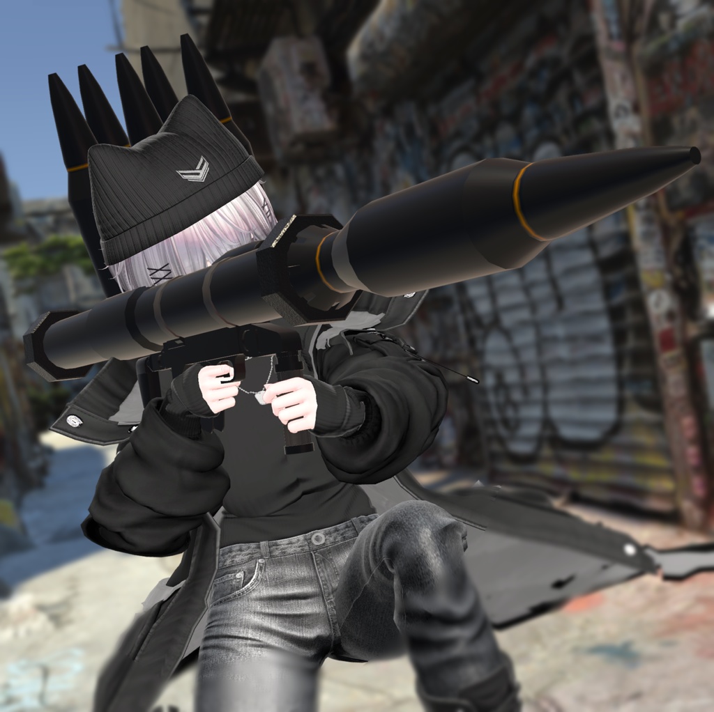 【VRC想定】エアバーストロケットランチャー