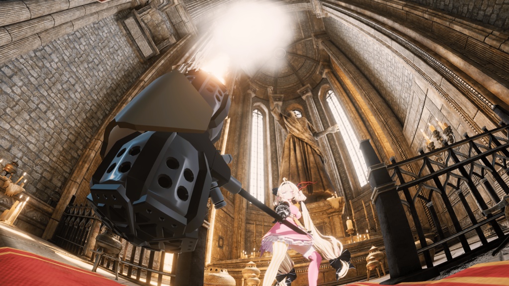 【VRC想定】ジェットハンマー 【3/8まで無料配布】