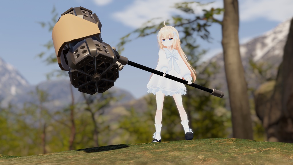 【VRC想定】ジェットハンマー 【3/8まで無料配布】