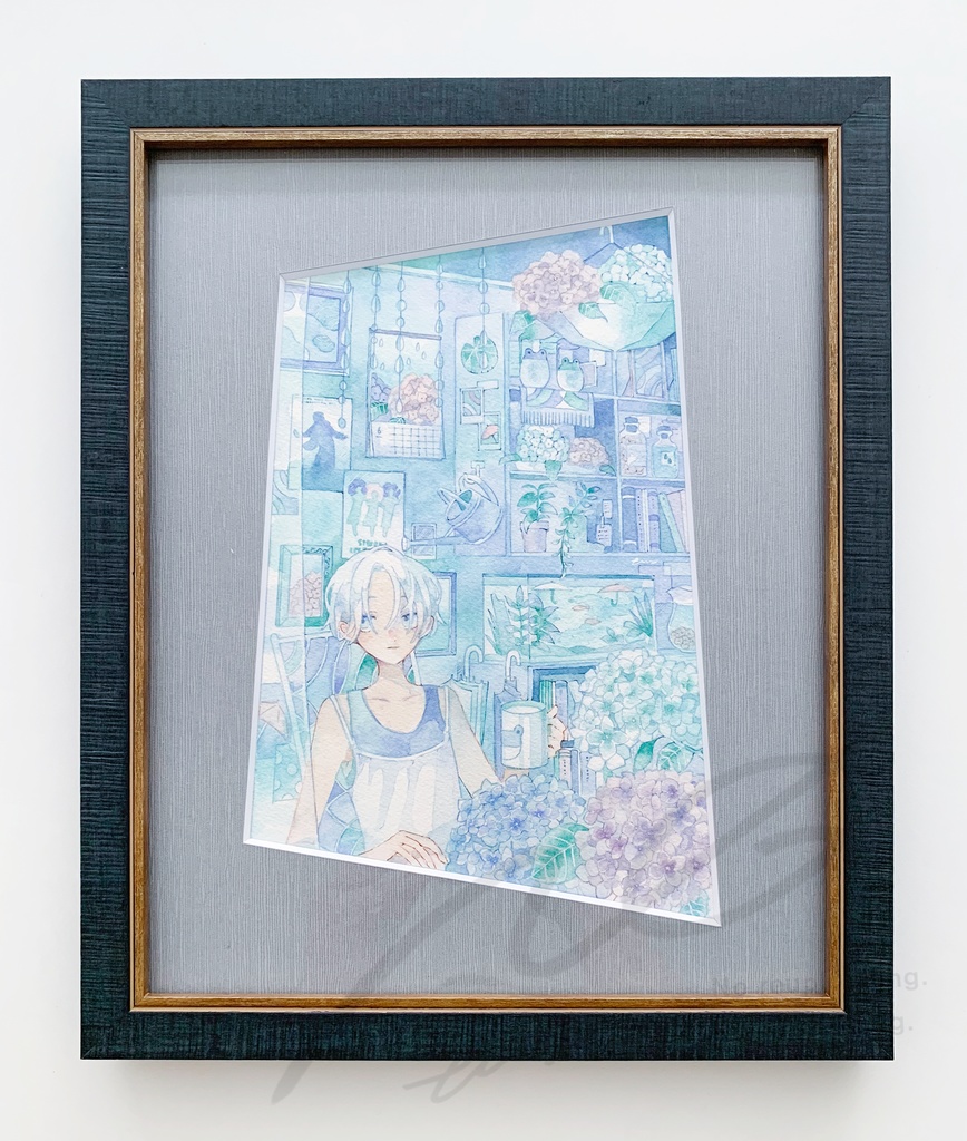 【額装原画】日曜日