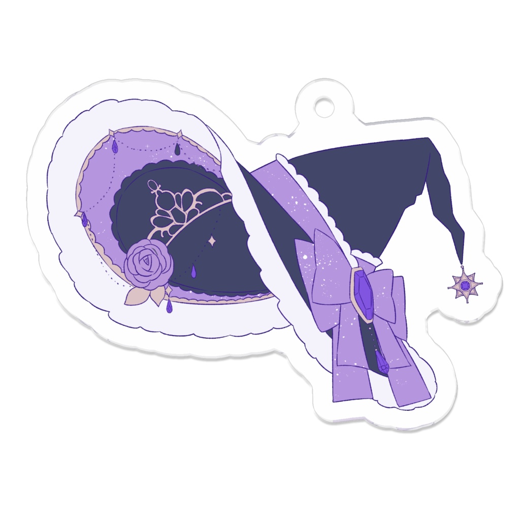 アクリルキーホルダー秋川ひぐらしVTuber一周年記念グッズ