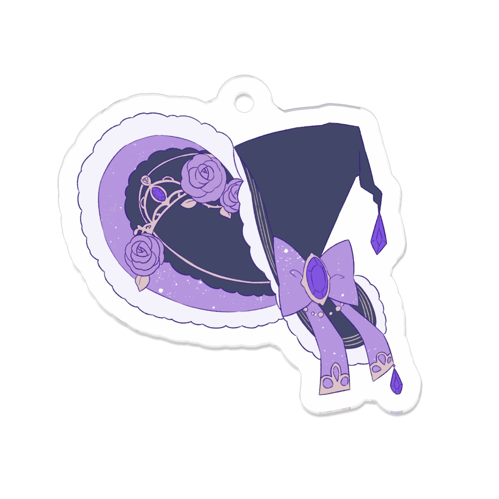 アクリルキーホルダー秋川ひぐらしVTuber一周年記念グッズ