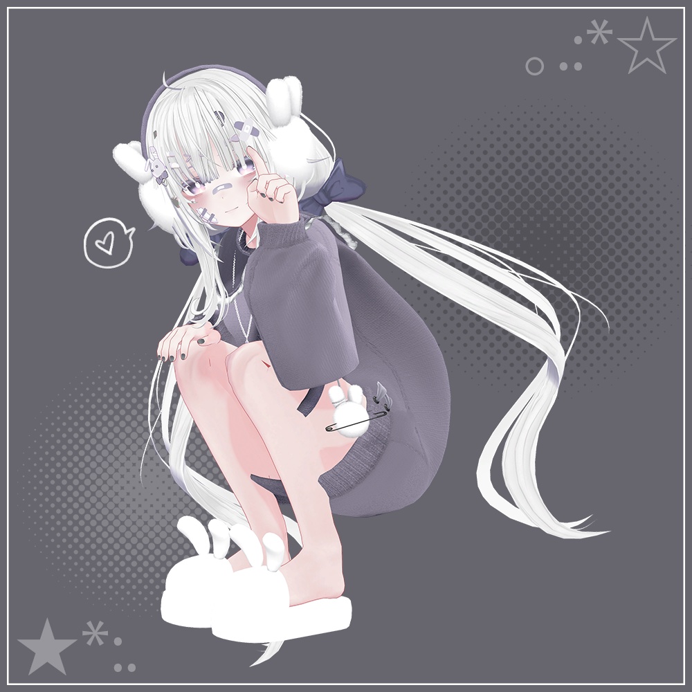 【Cute Pose set No.01】 ー かわいいポーズセット No.01 ꕥ