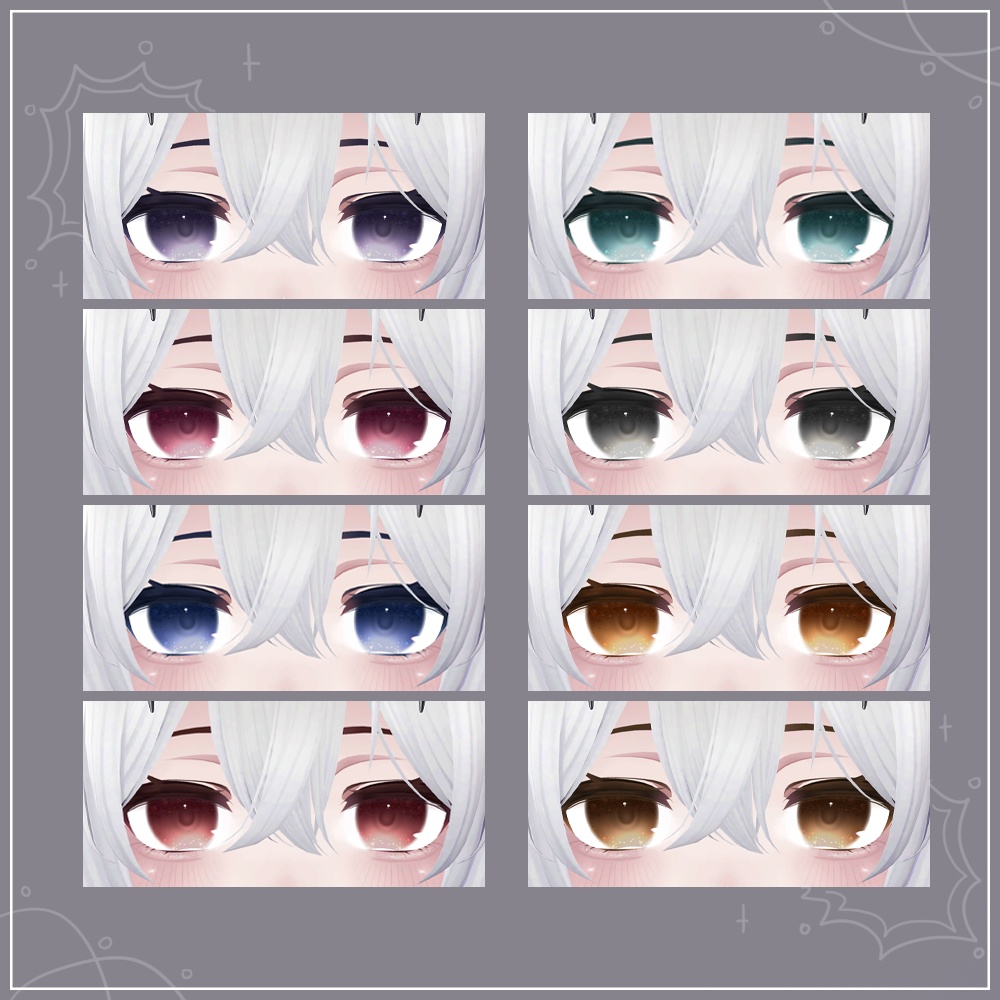 ୨【桔梗 (Kikyo)】Eye+Skin+Makeup  ୧