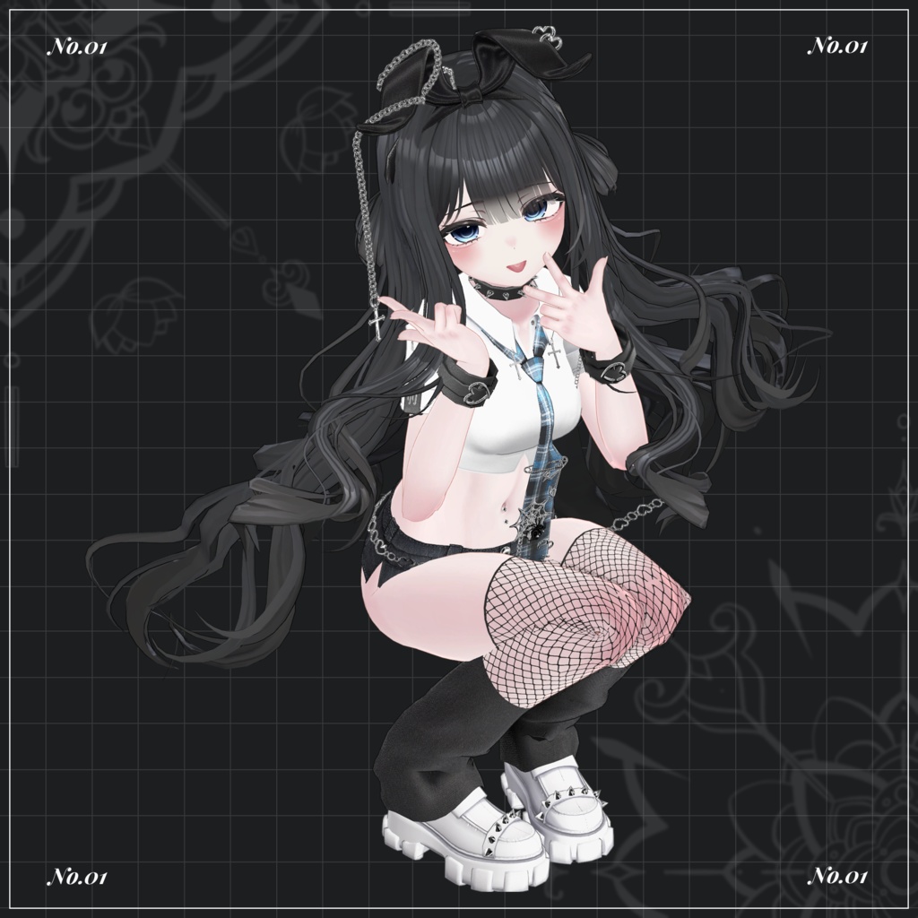 ⊹˚【Sitting Pose No.01】 ー 座りポーズセット No.01 ˚⊹