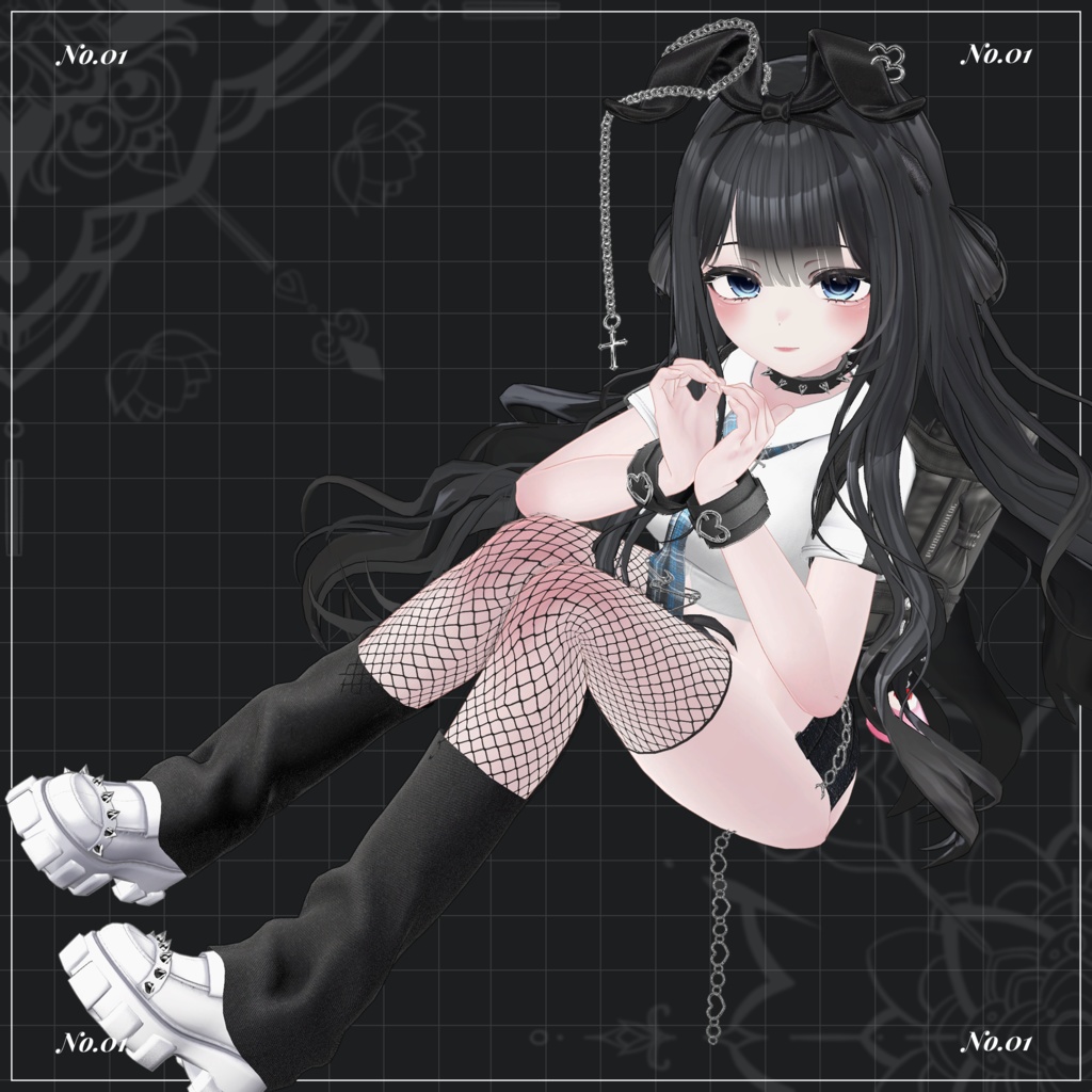 ⊹˚【Sitting Pose No.01】 ー 座りポーズセット No.01 ˚⊹