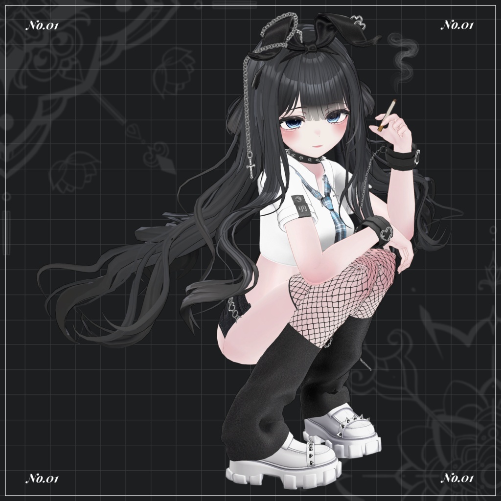 ⊹˚【Sitting Pose No.01】 ー 座りポーズセット No.01 ˚⊹