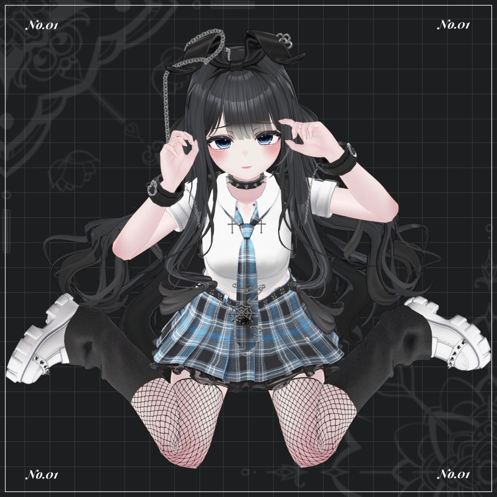 ⊹˚【Sitting Pose No.01】 ー 座りポーズセット No.01 ˚⊹