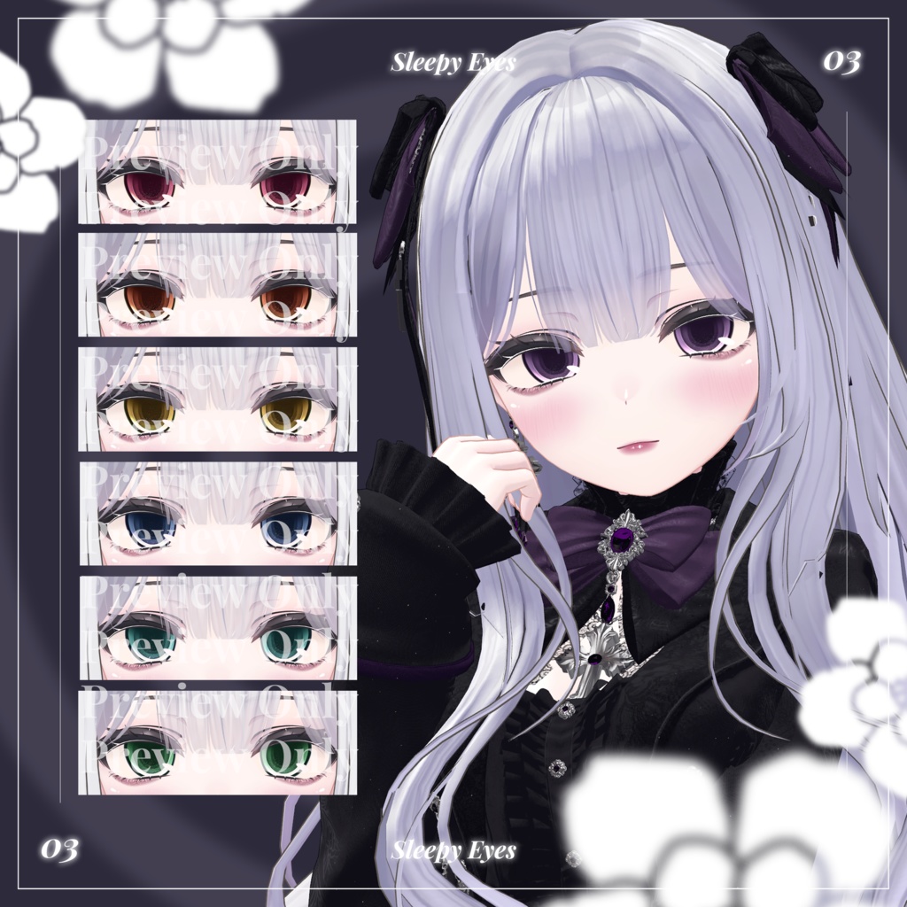 💤【マヌカ (Manuka)】Sleepy Eyes 10 Colors💤