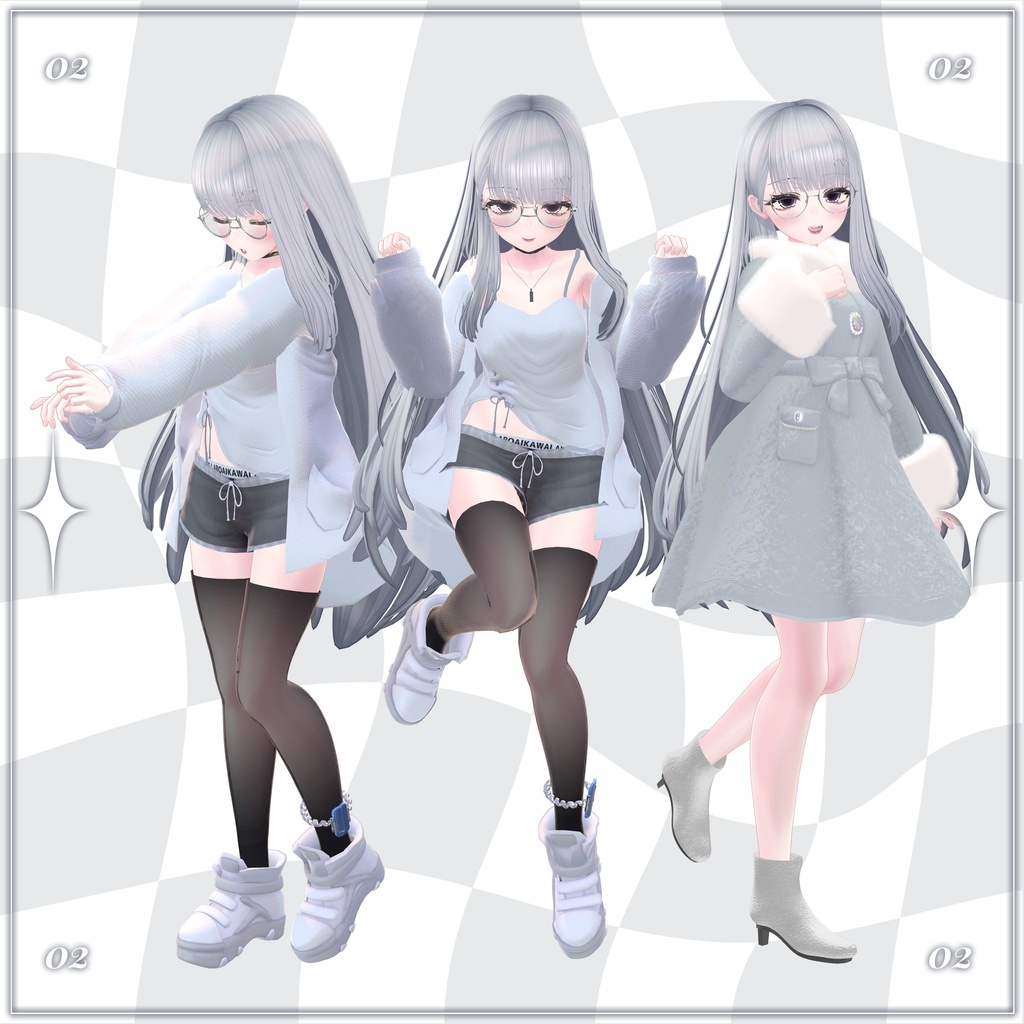 【🤍Thank you for 300 followers🤍】ꕥ Cute Pose set No.02 ー かわいいポーズセット No.02 ꕥ