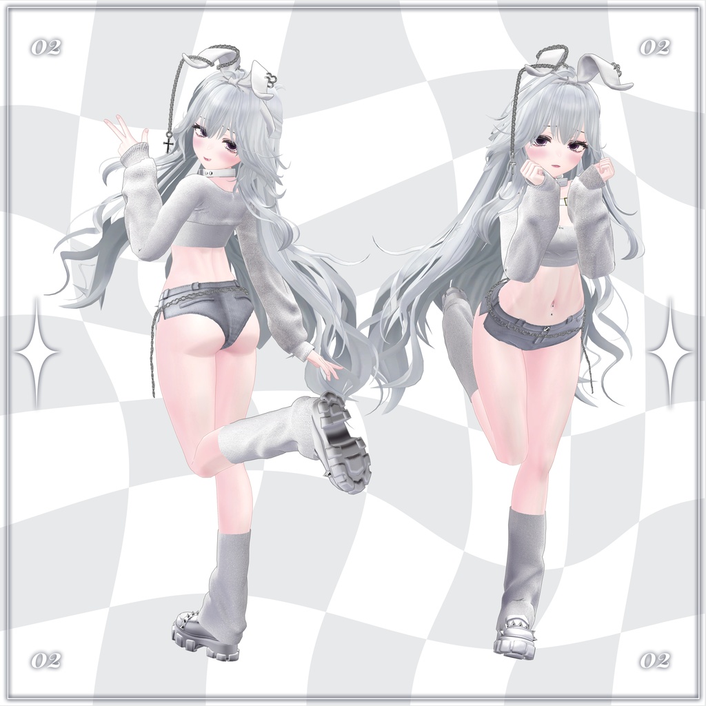 【🤍Thank you for 300 followers🤍】ꕥ Cute Pose set No.02 ー かわいいポーズセット No.02 ꕥ