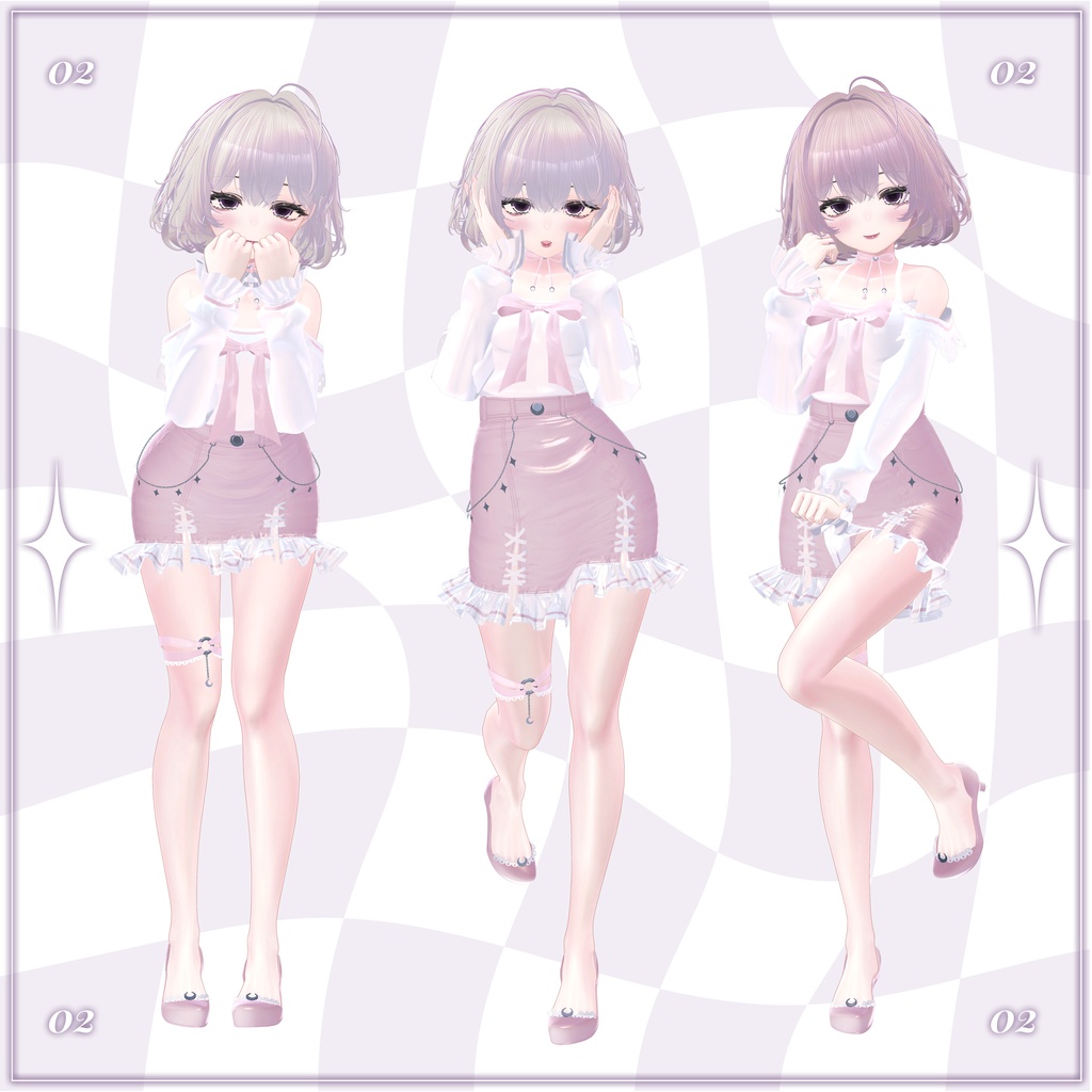 【🤍Thank you for 300 followers🤍】ꕥ Cute Pose set No.02 ー かわいいポーズセット No.02 ꕥ