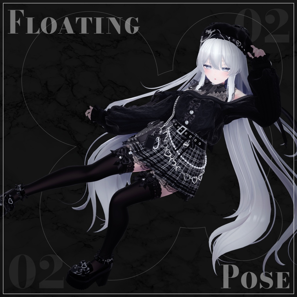 【Floating Pose No.02】ー フローティング ポーズセット No.02