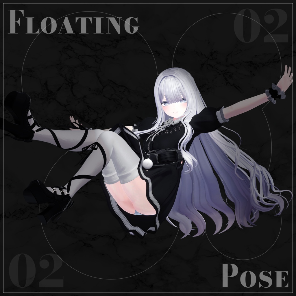 【Floating Pose No.02】ー フローティング ポーズセット No.02