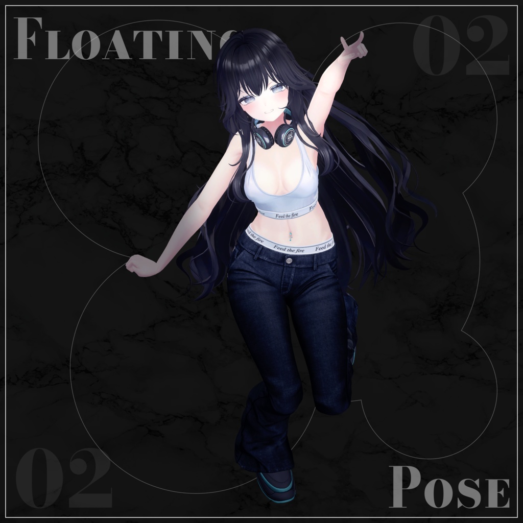 【Floating Pose No.02】ー フローティング ポーズセット No.02