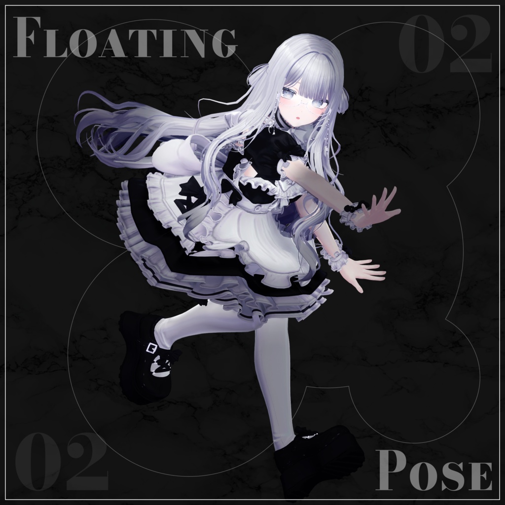 【Floating Pose No.02】ー フローティング ポーズセット No.02