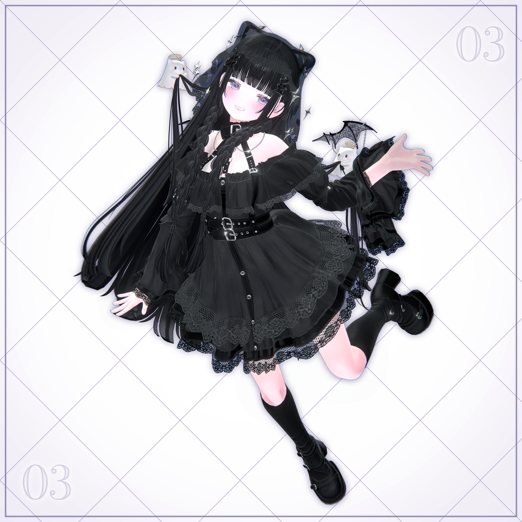 【Floating Pose No.03】ー フローティング ポーズセット No.03