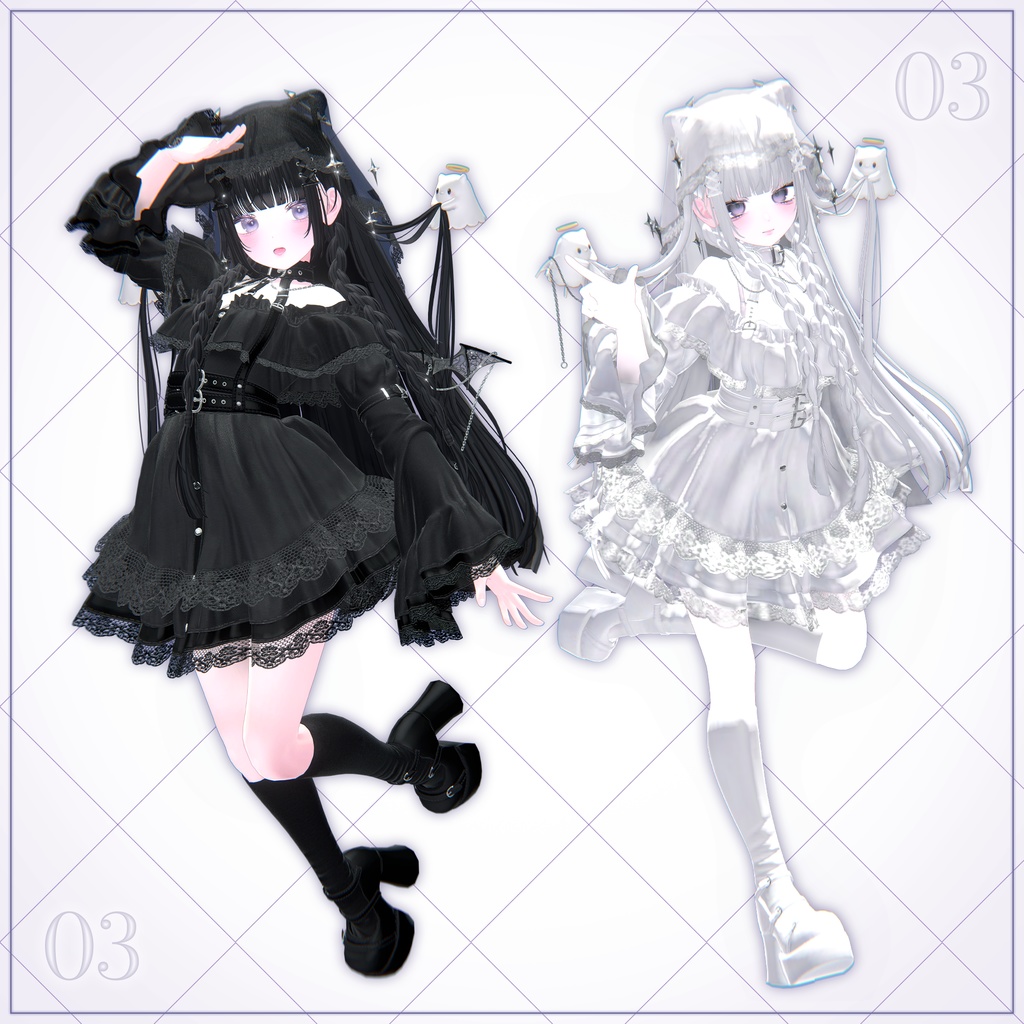 【Floating Pose No.03】ー フローティング ポーズセット No.03