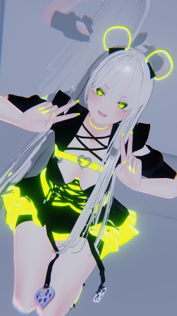 【MA対応】サイバーパンクケモミミ(VRC想定)