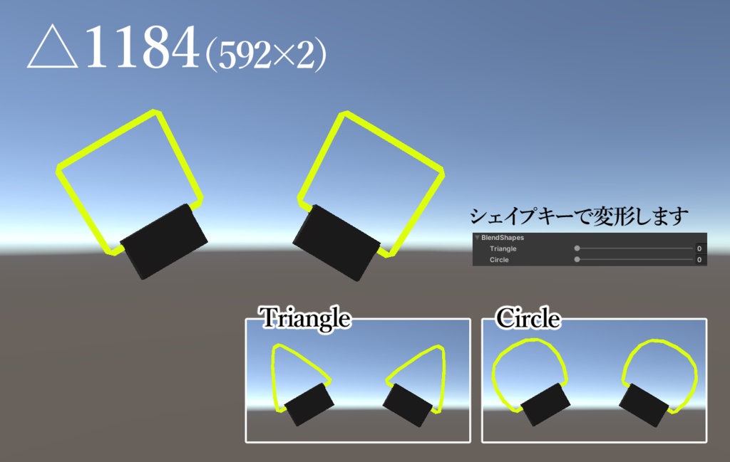 【MA対応】サイバーパンクケモミミ(VRC想定)