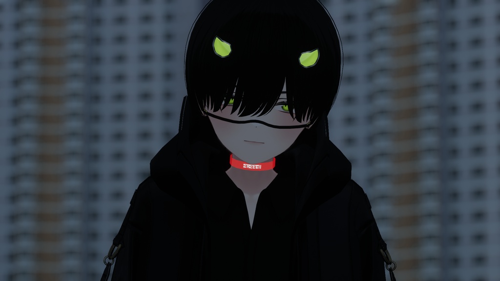 【MA対応】ディストピアチョーカー(VRC想定)