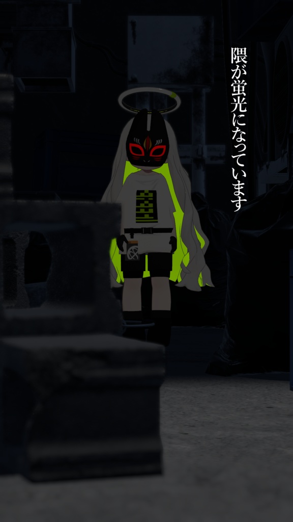 【MA対応】サイバー狐面(キプフェル用)