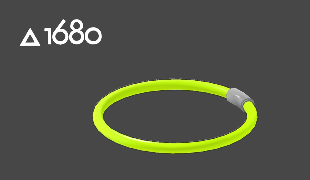 【MA対応】ネオン管風サイバーヘイロー(VRC想定)